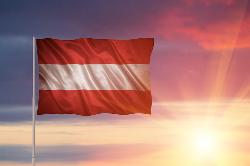 flaga Austrii